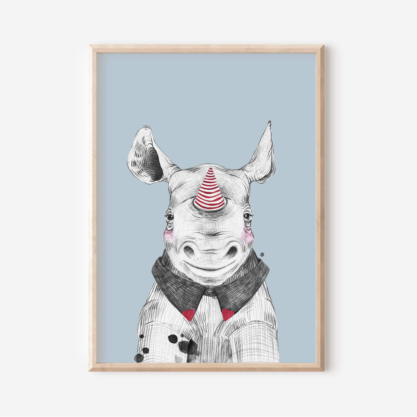 Remy Rhino | Art Print