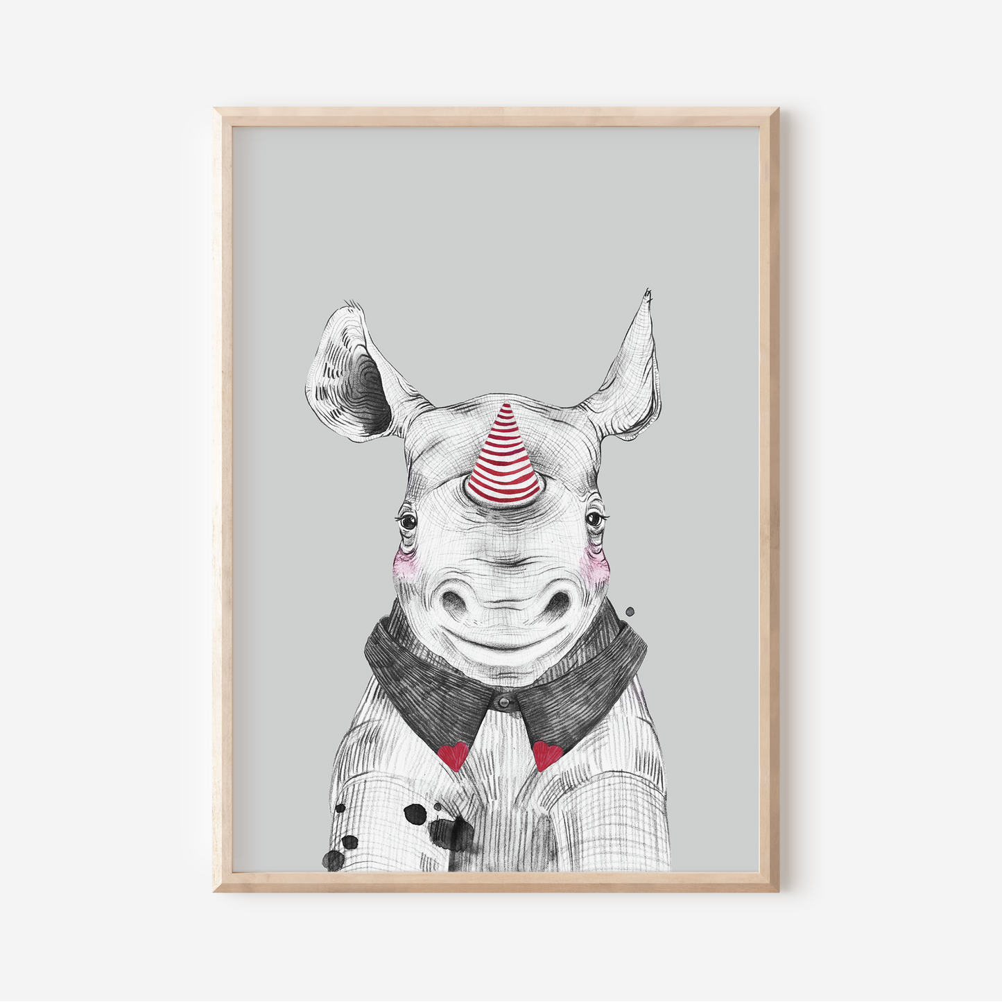 Remy Rhino | Art Print