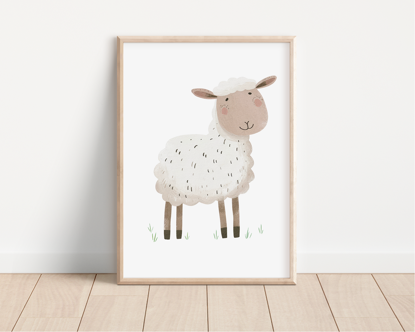 Farmyard Sheep | Art Print