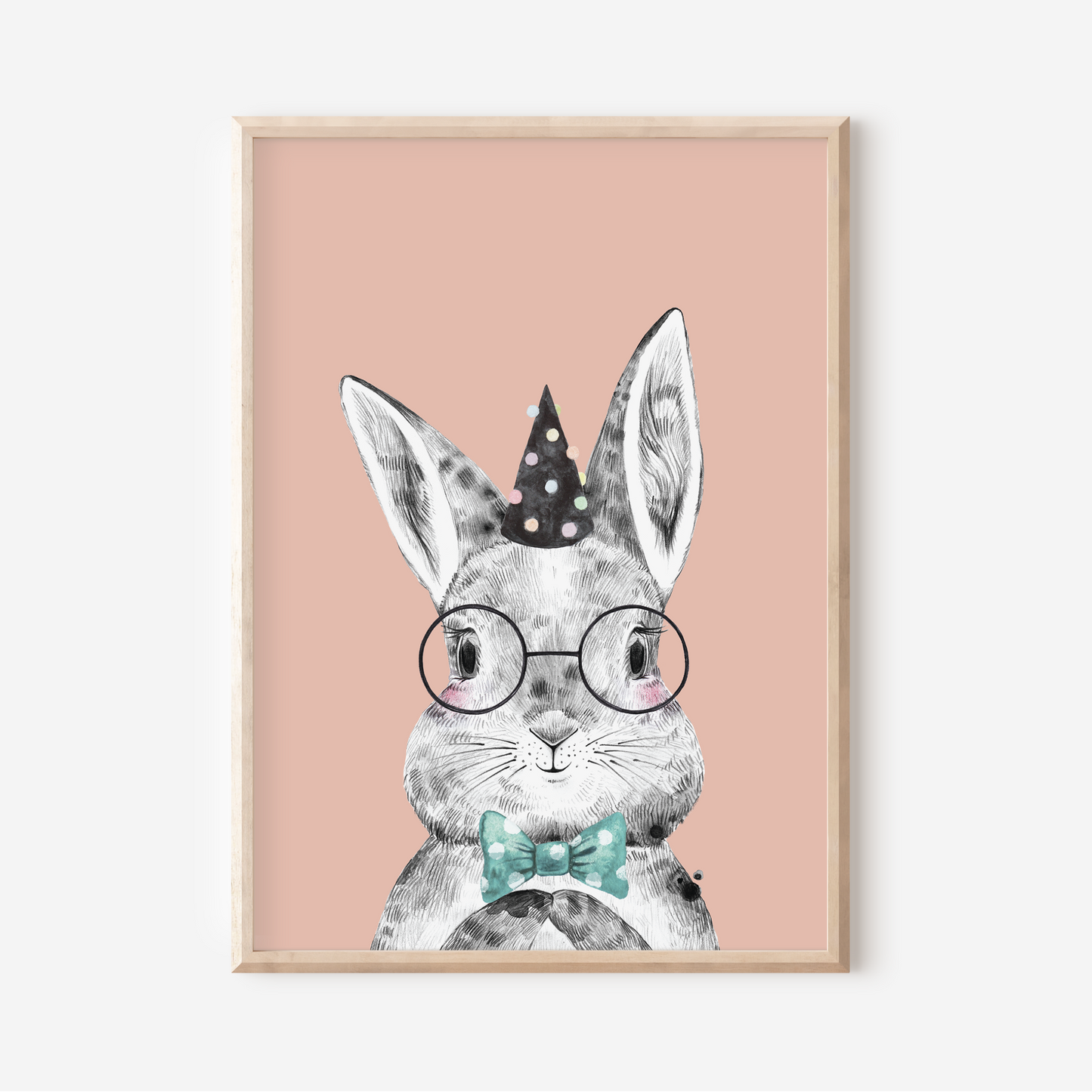 Snowball Bunny | Art Print