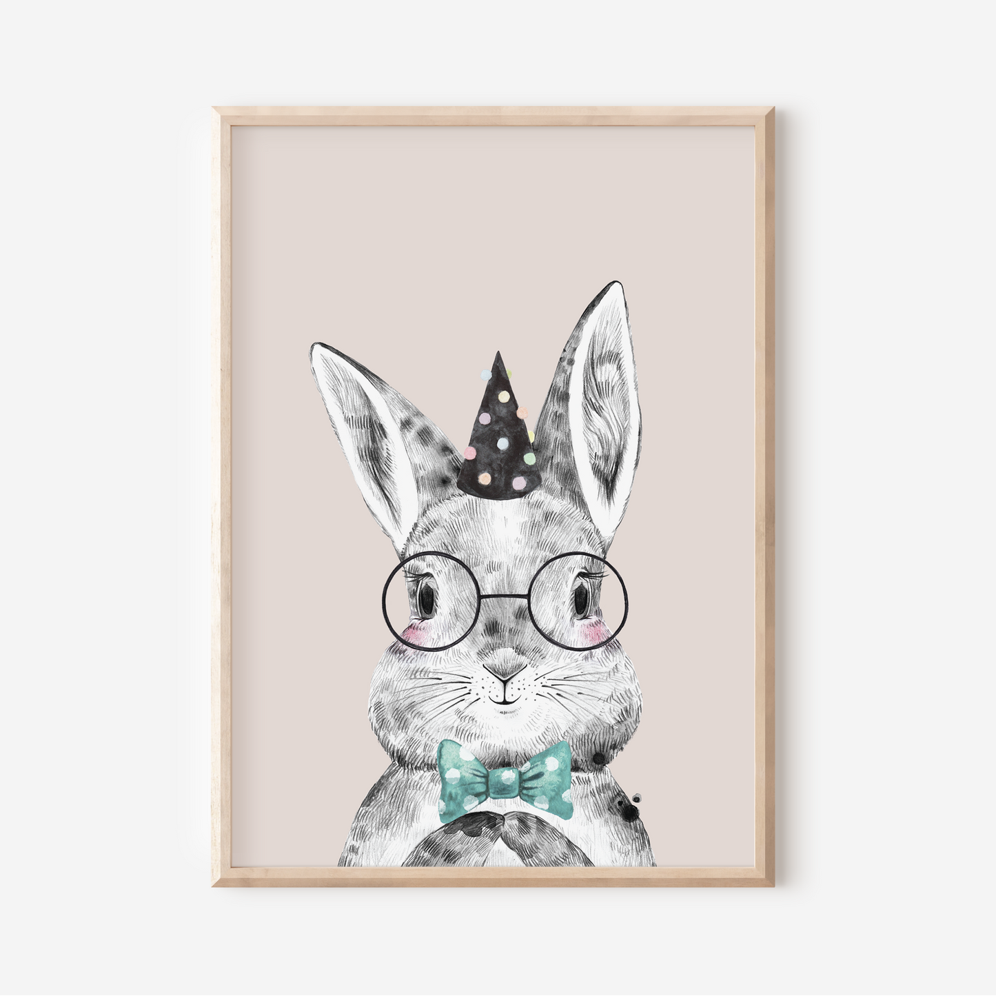 Snowball Bunny | Art Print