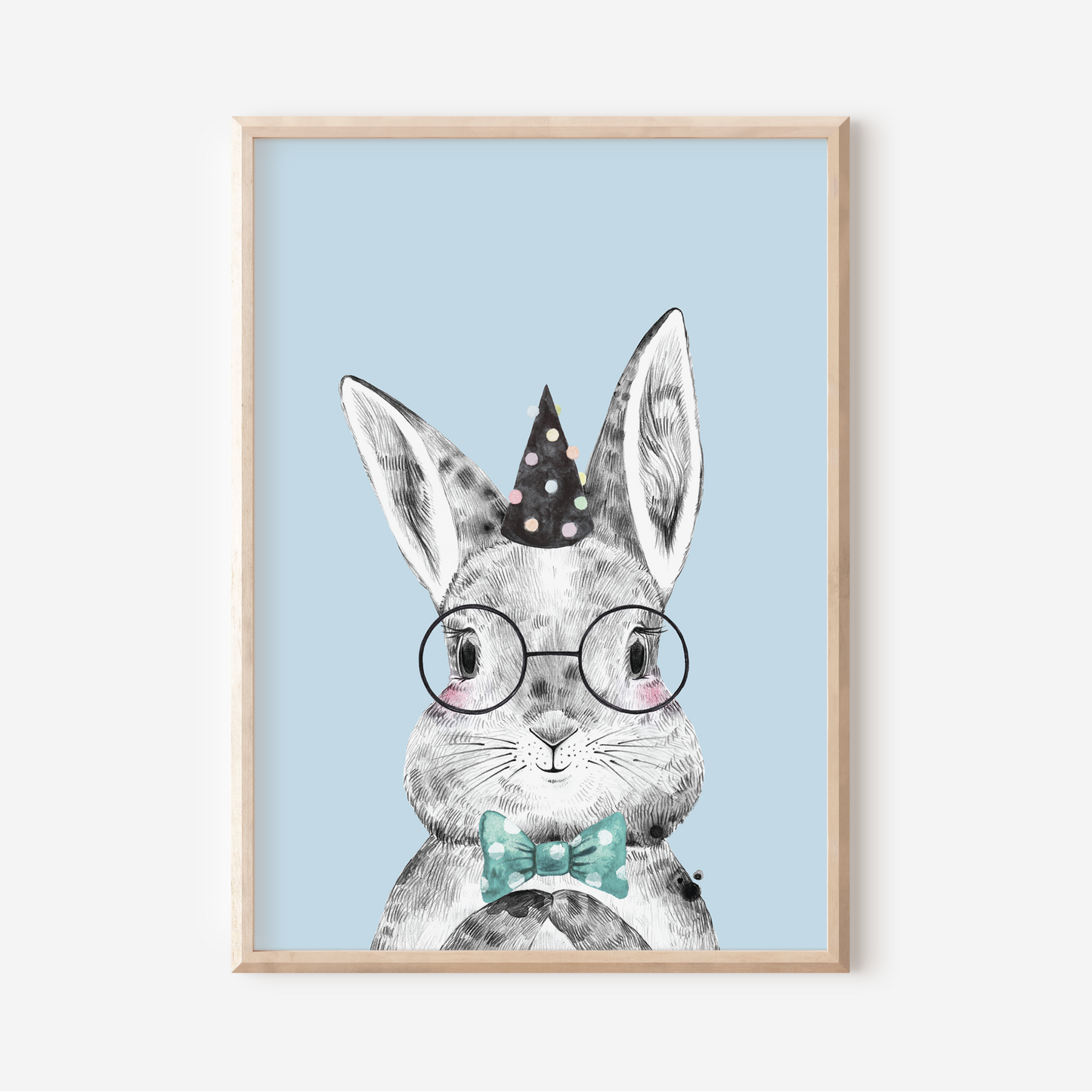 Snowball Bunny | Art Print