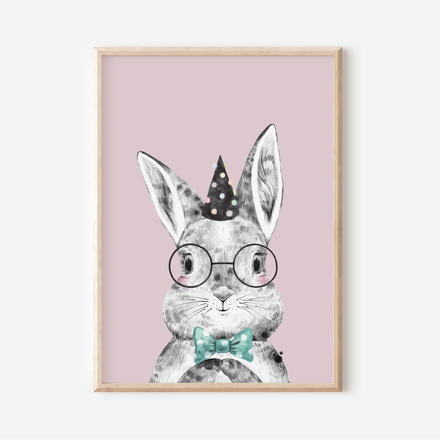 Snowball Bunny | Art Print