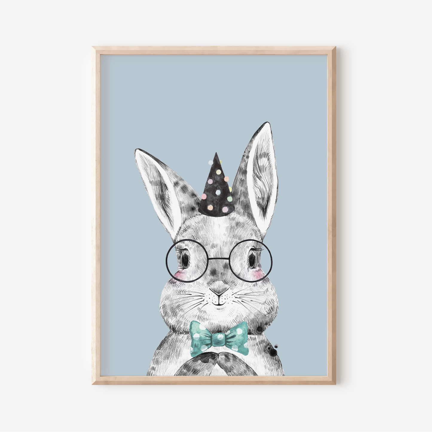 Snowball Bunny | Art Print