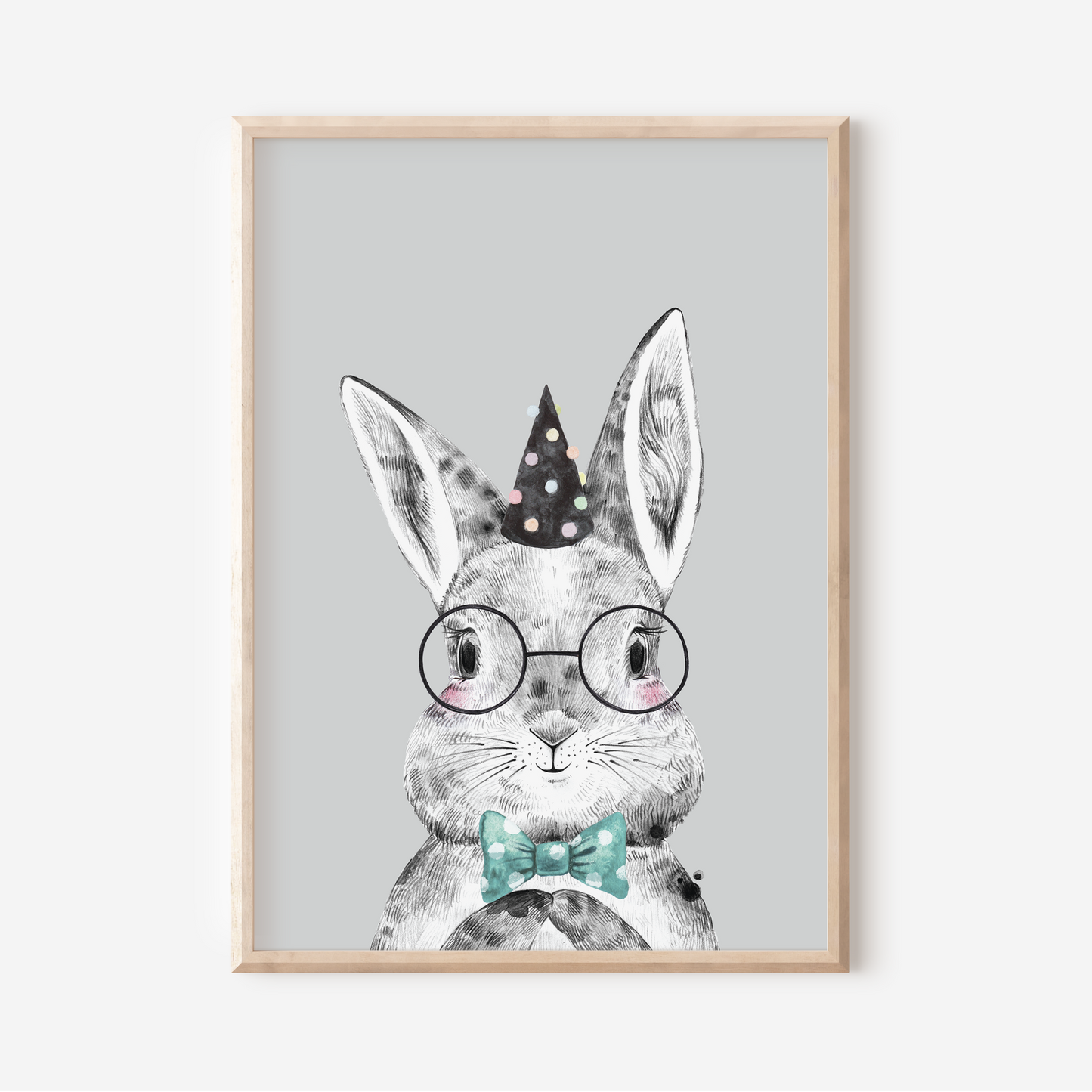 Snowball Bunny | Art Print