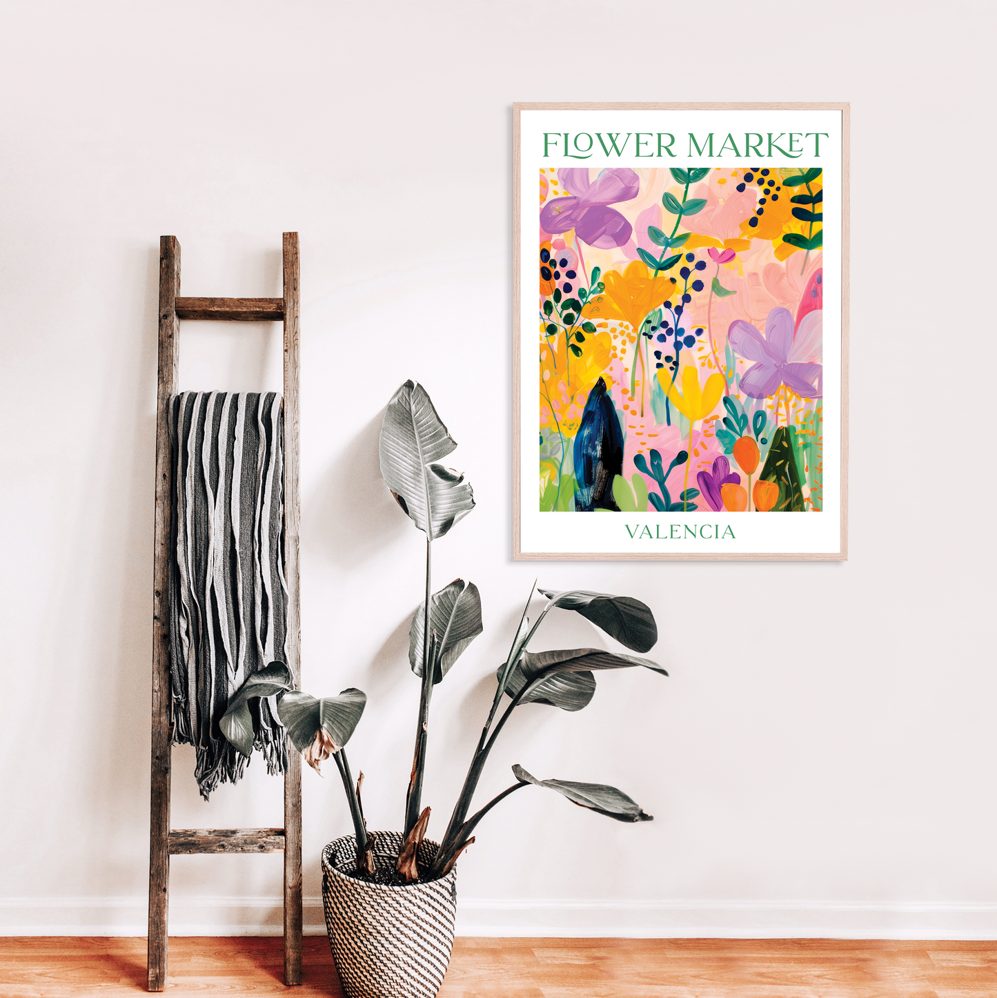Flower Market Valencia | Art Print