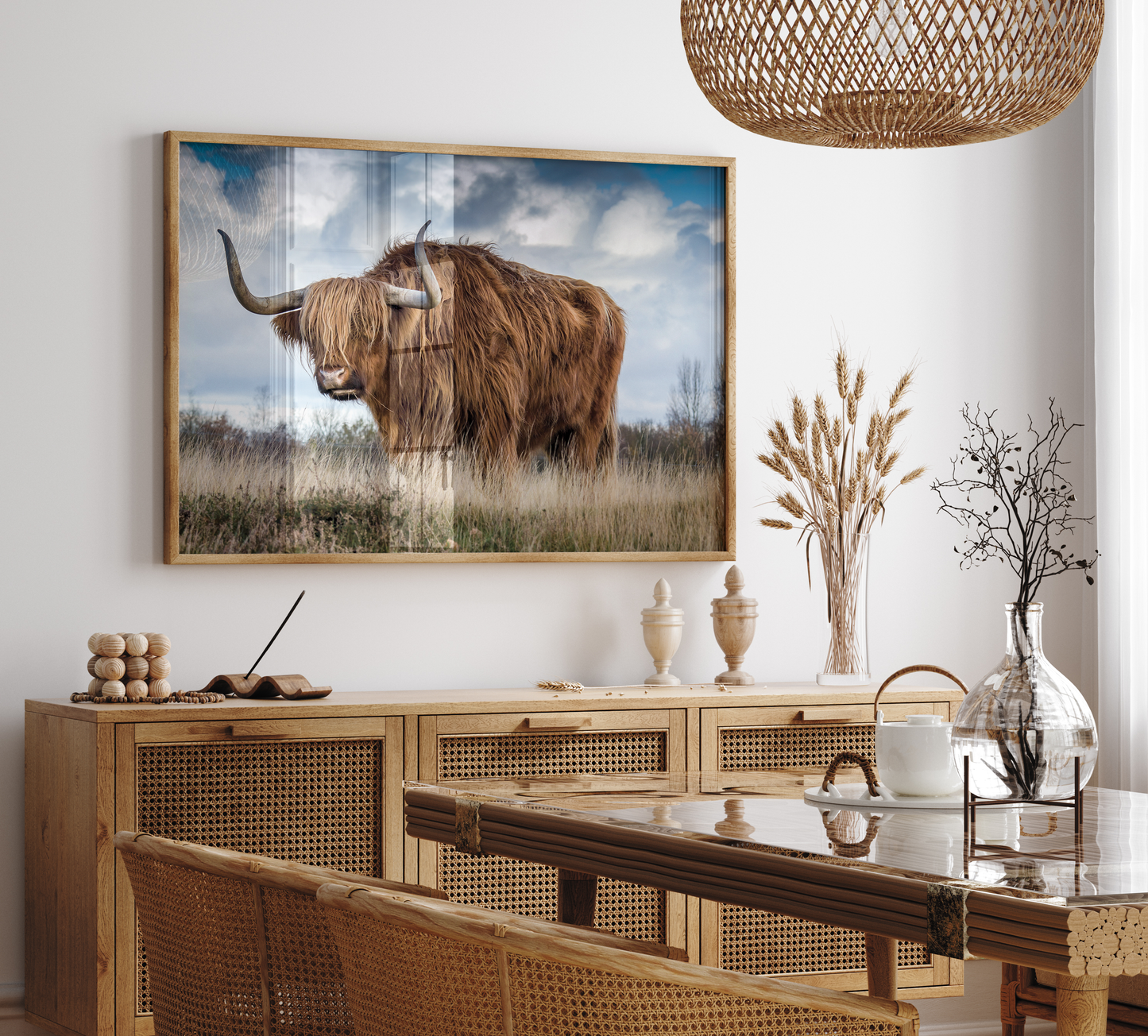 Highland Cow No2 | Photography Art Print