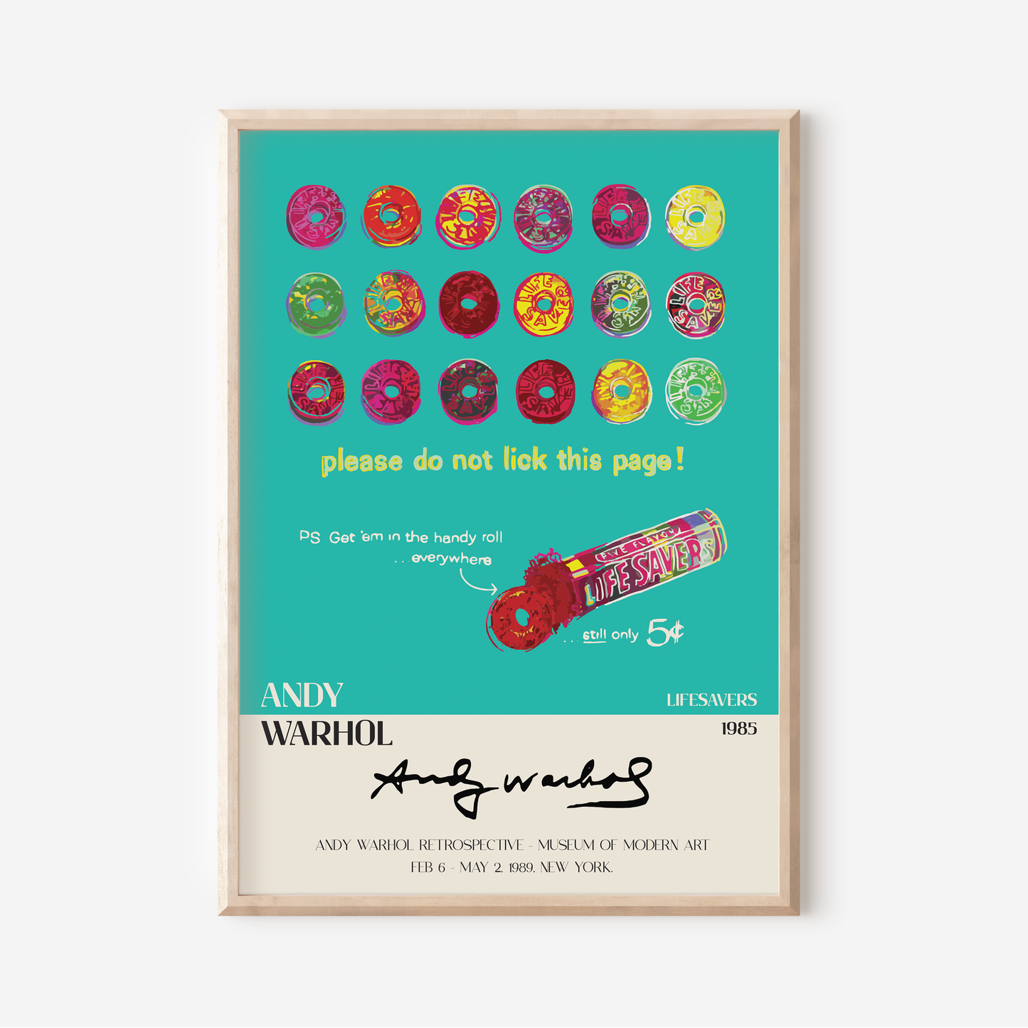 Lifesavers | Andy Warhol | Art Print