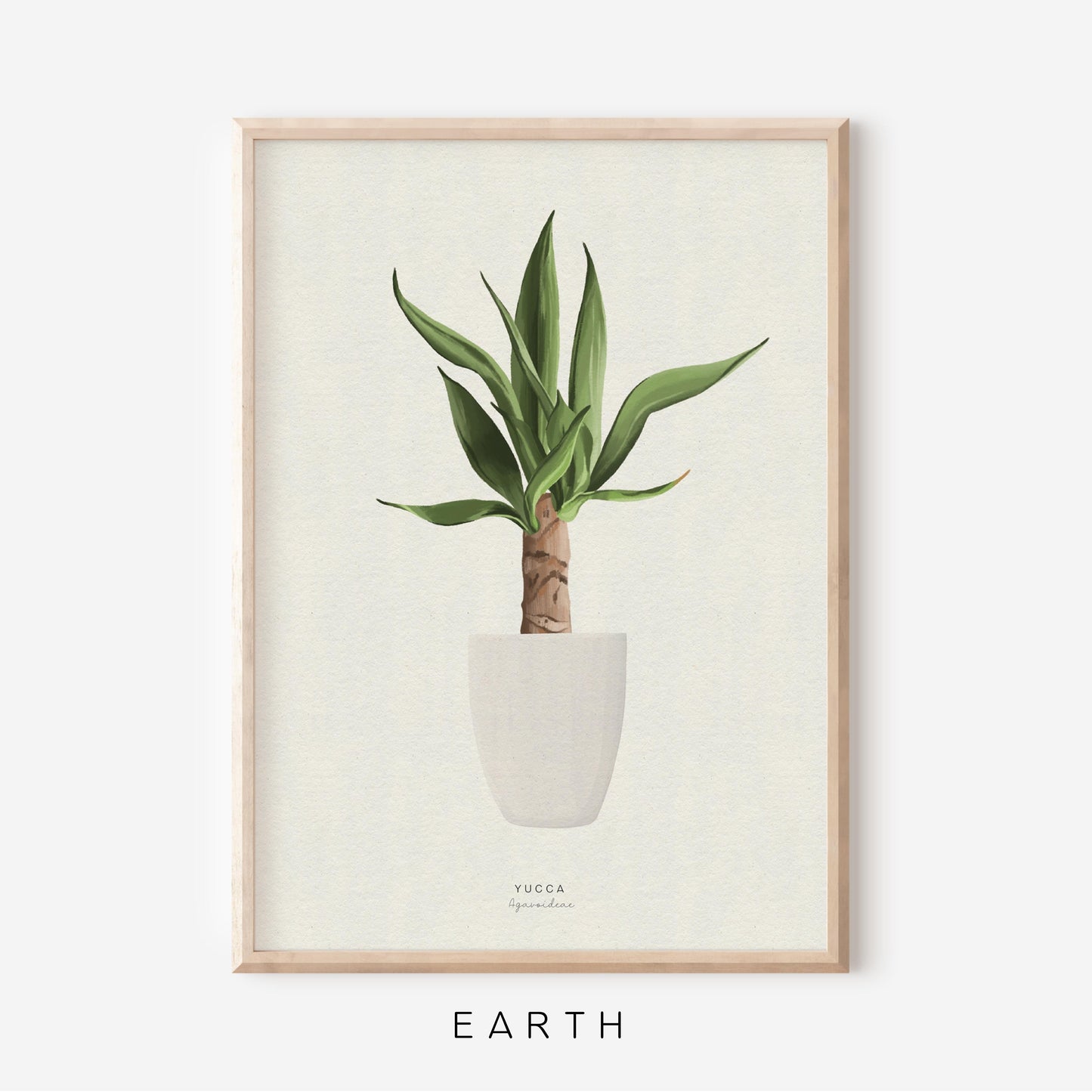 Houseplants - Yucca Tree | Art Print