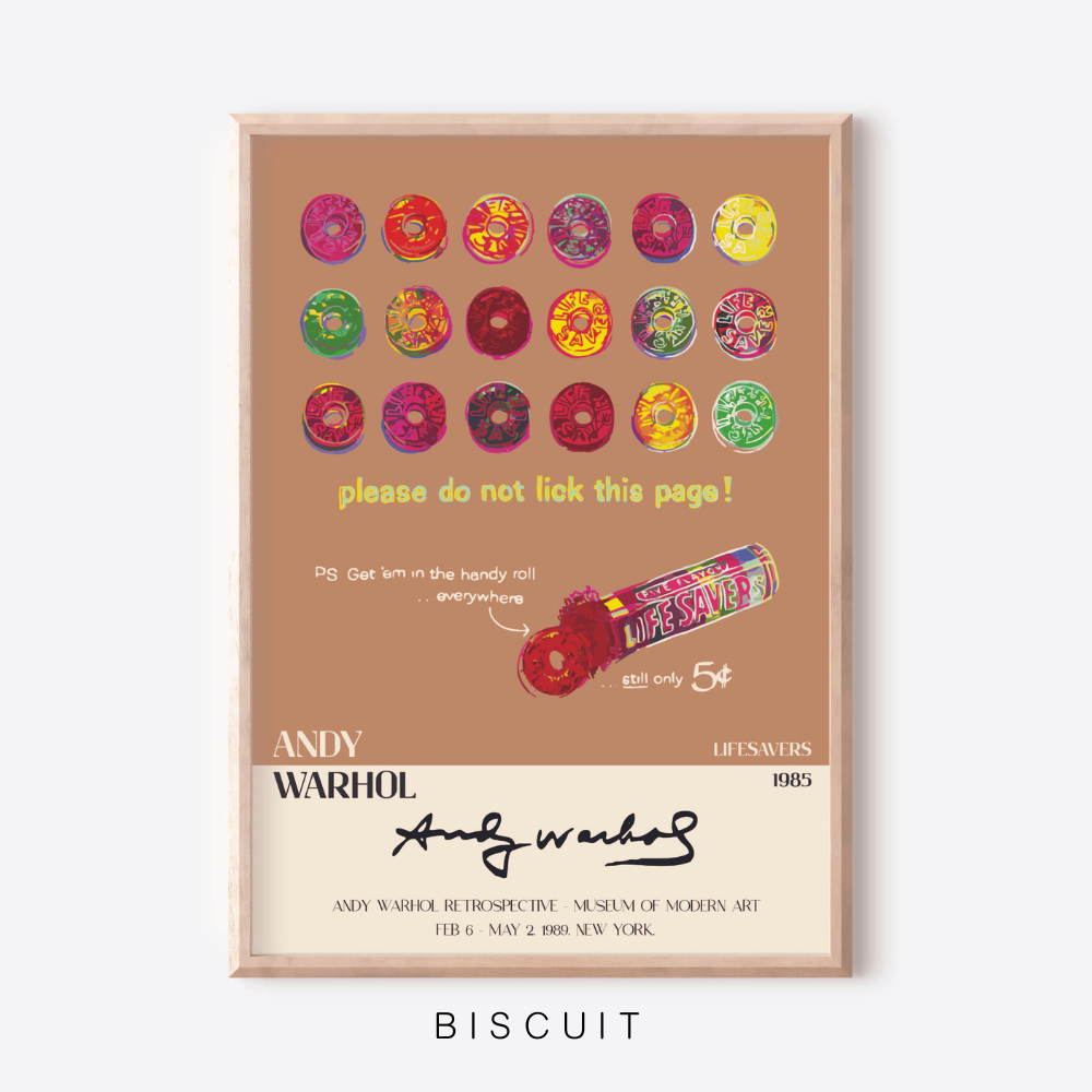 Lifesavers | Andy Warhol | Art Print