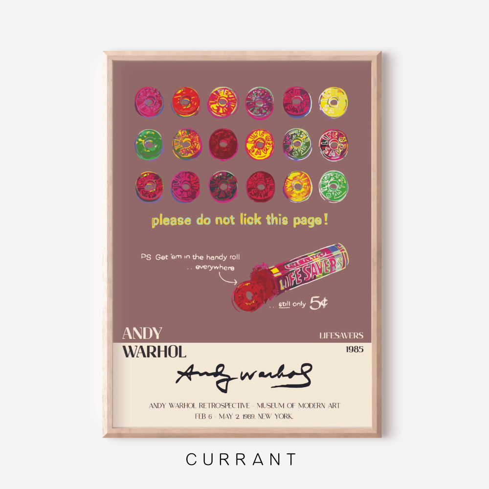 Lifesavers | Andy Warhol | Art Print