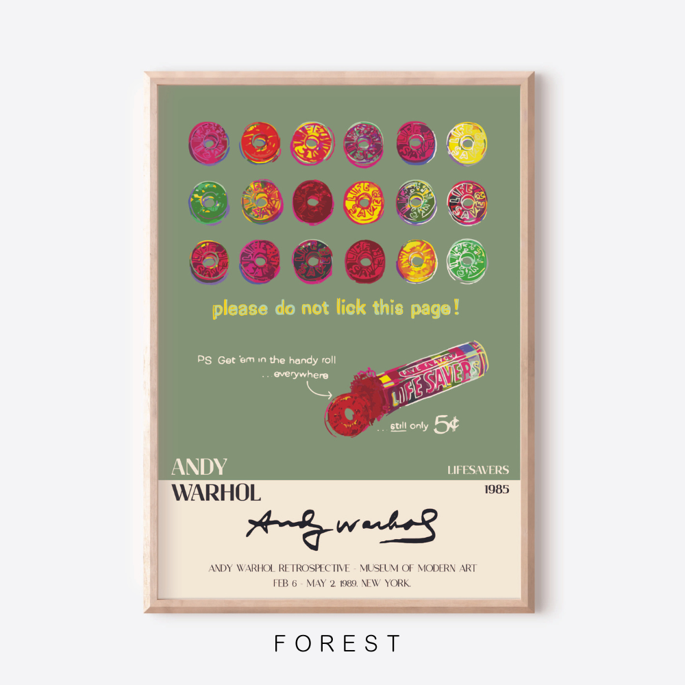 Lifesavers | Andy Warhol | Art Print