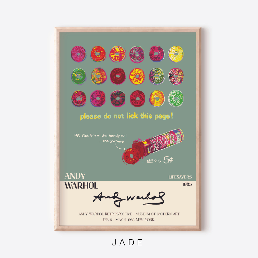 Lifesavers | Andy Warhol | Art Print