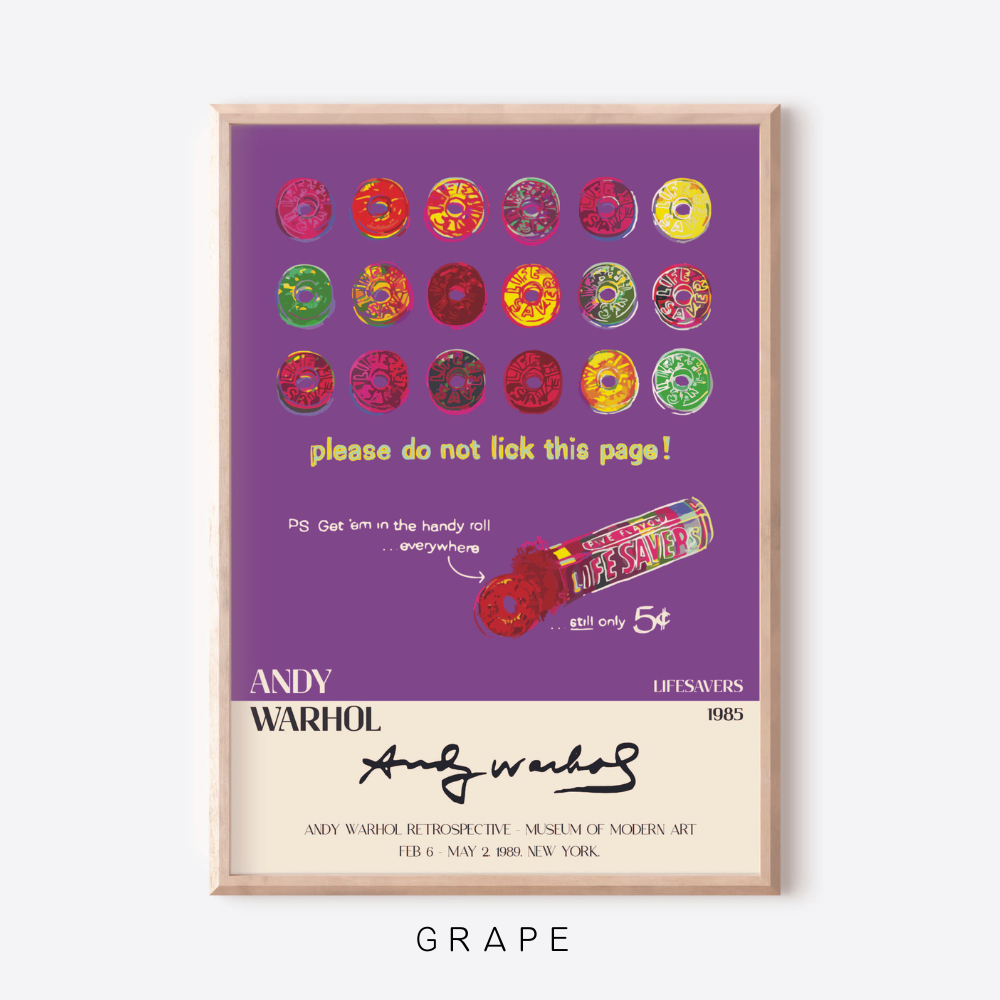 Lifesavers | Andy Warhol | Art Print