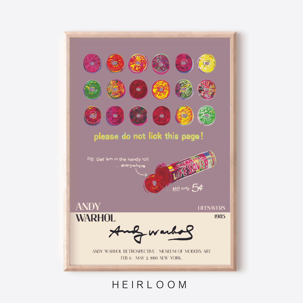 Lifesavers | Andy Warhol | Art Print