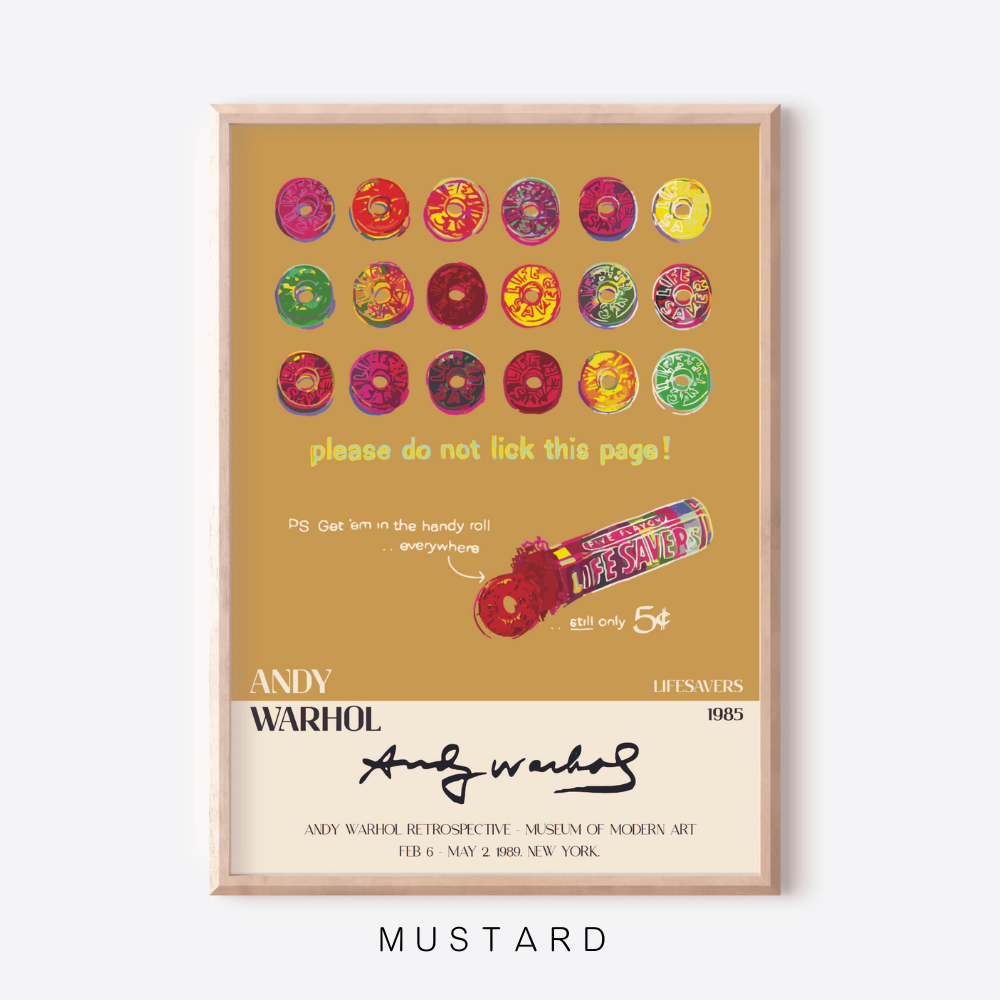 Lifesavers | Andy Warhol | Art Print
