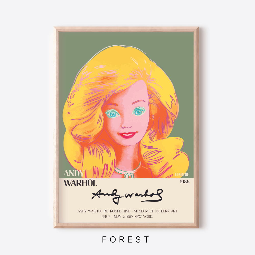 Barbie | Andy Warhol | Art Print