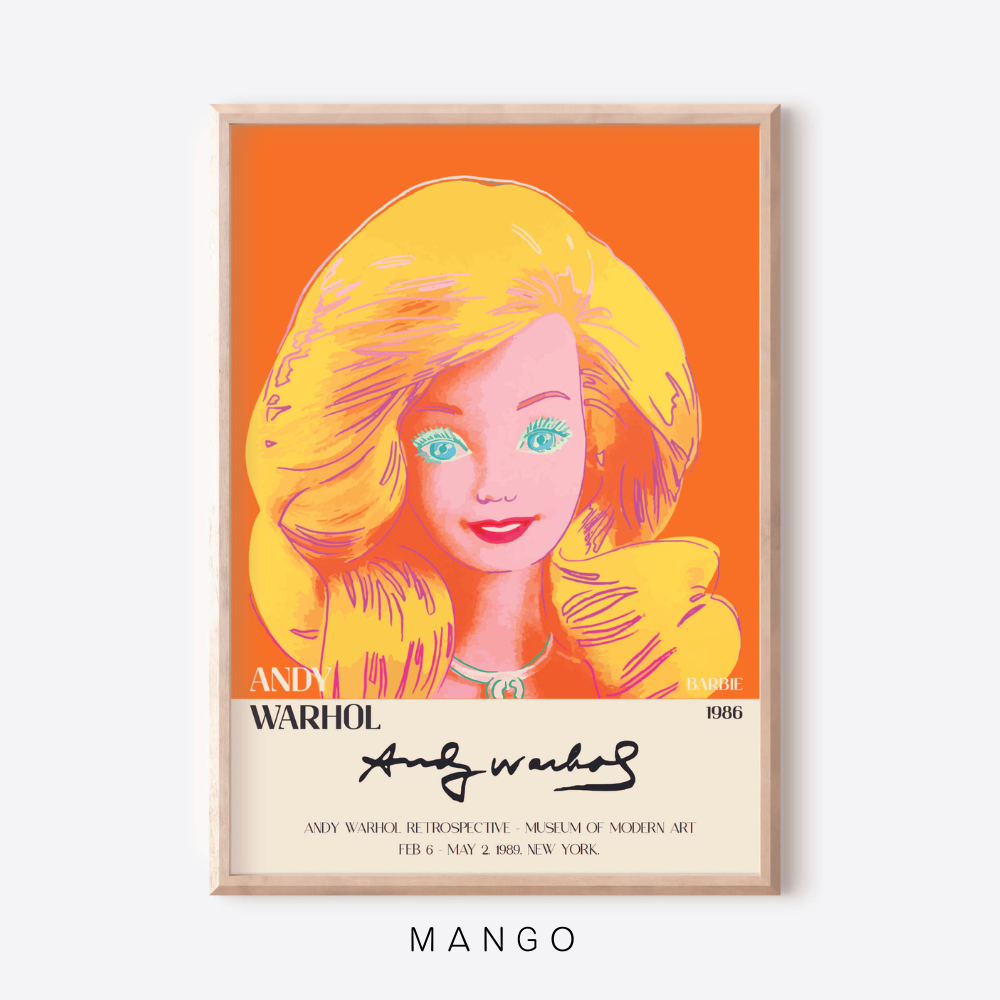 Barbie | Andy Warhol | Art Print