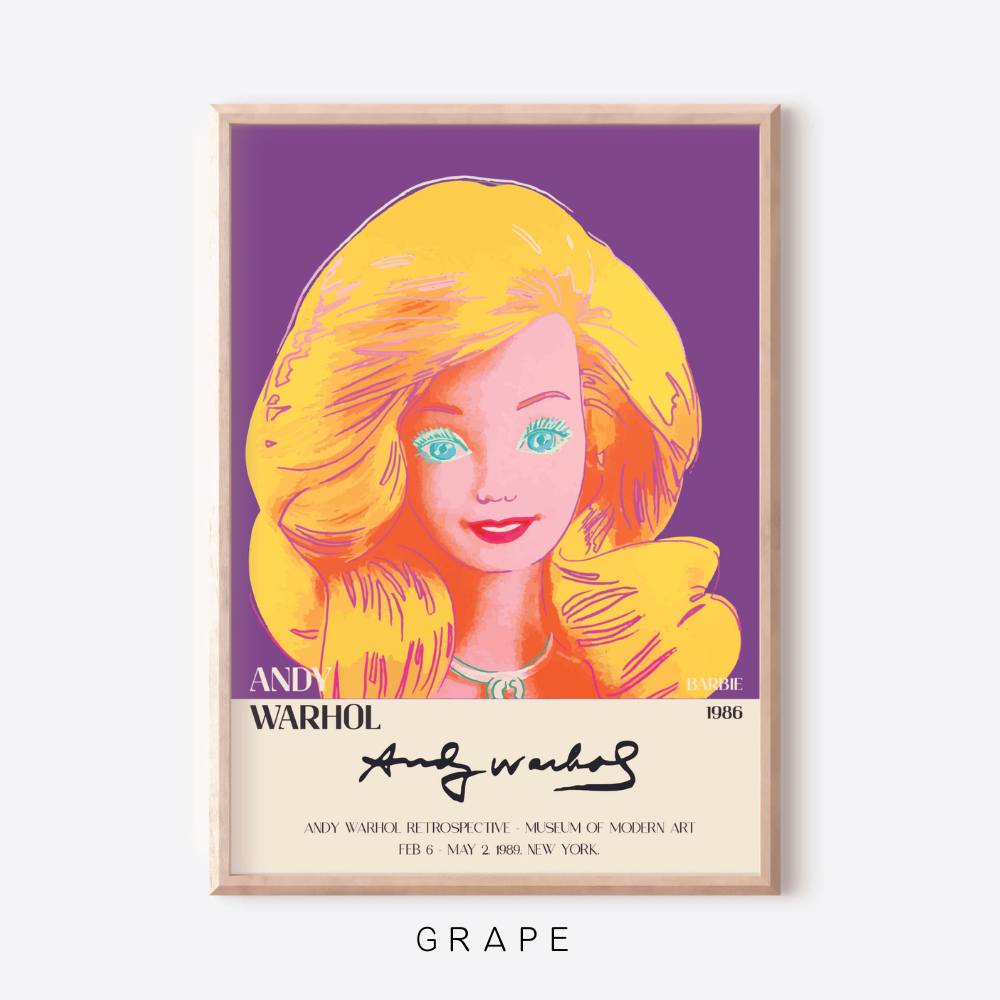Barbie | Andy Warhol | Art Print