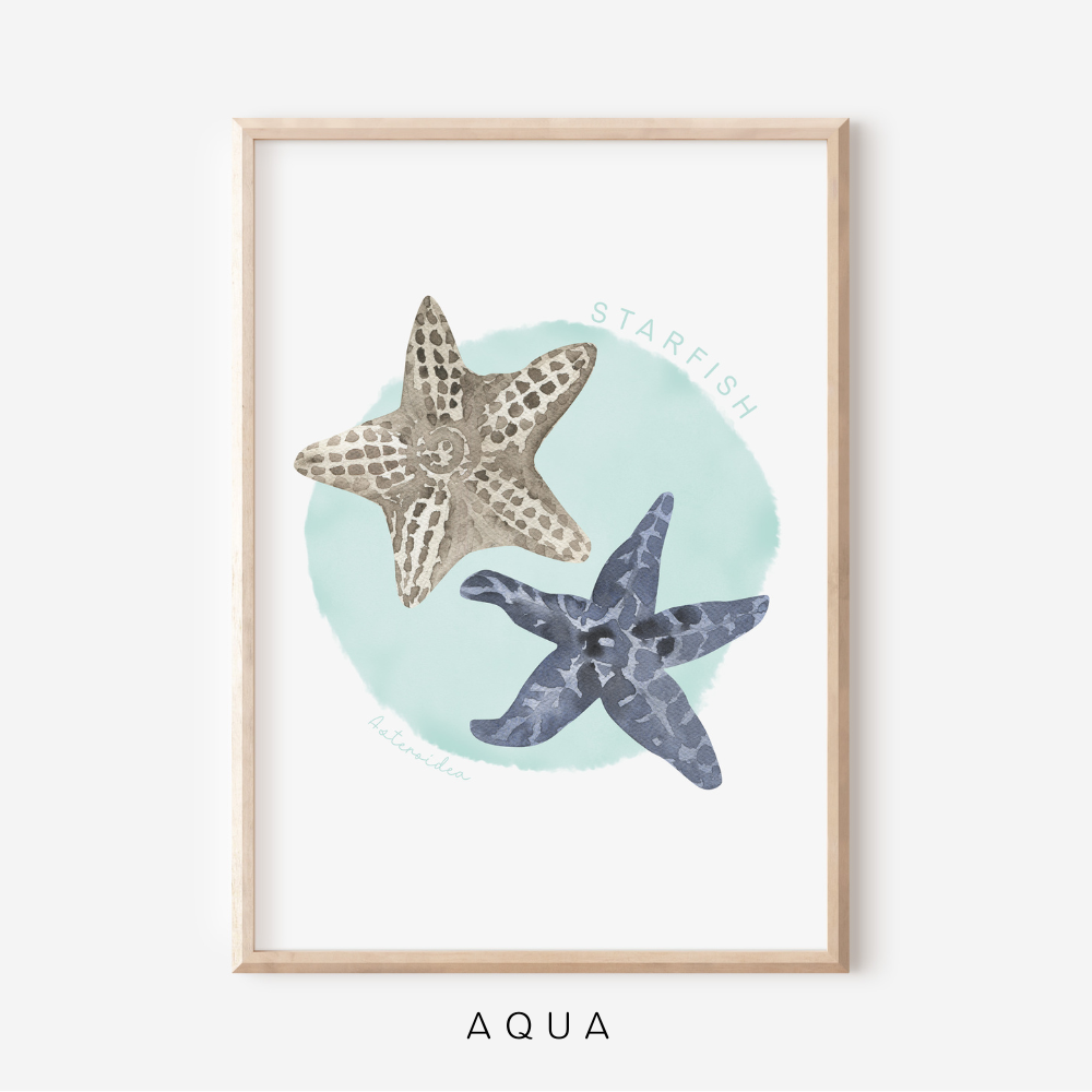 Ocean Life - Starfish | Art Print