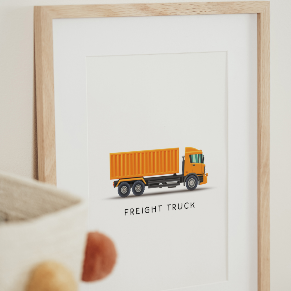 Freight Truck | Art Print