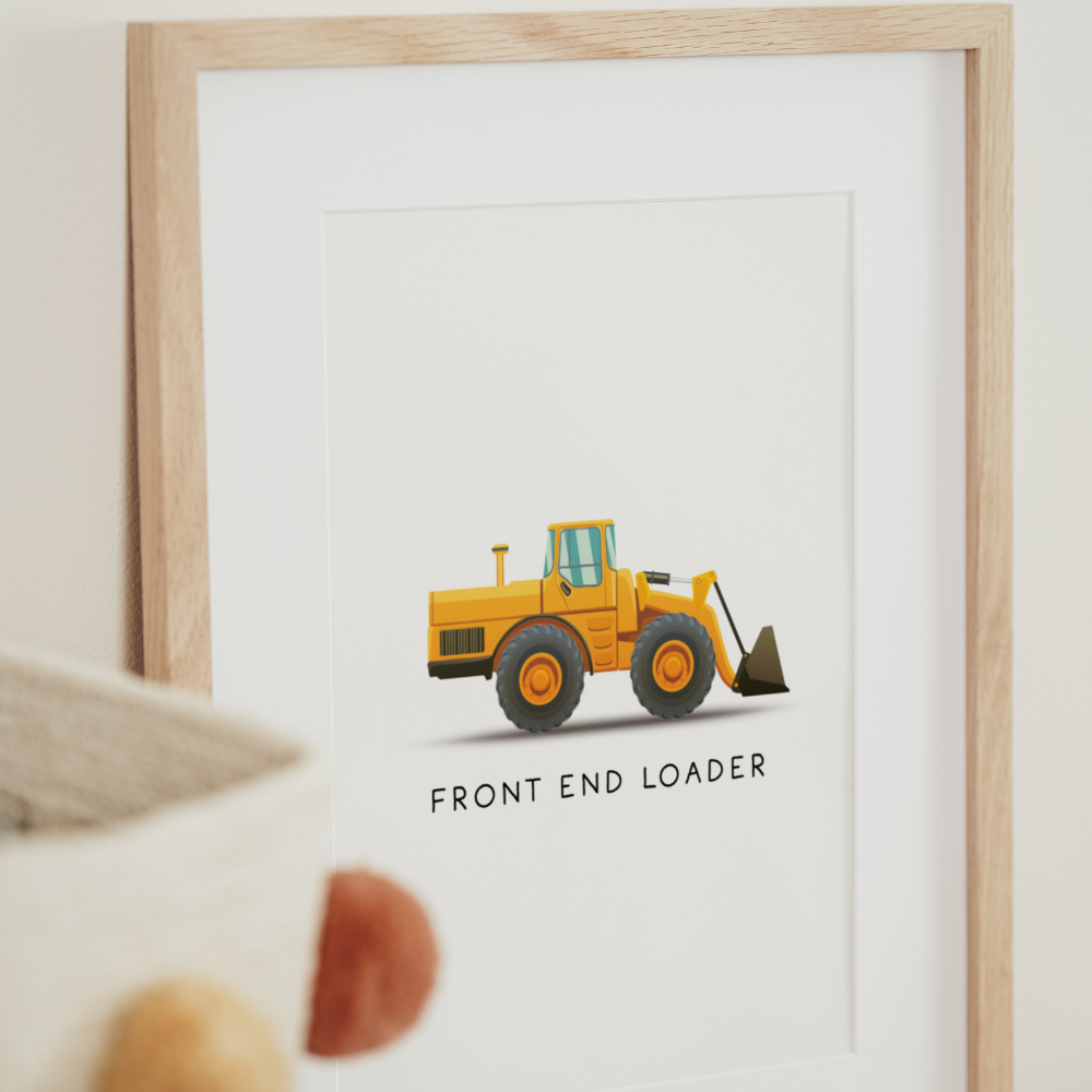 Front End Loader | Art Print