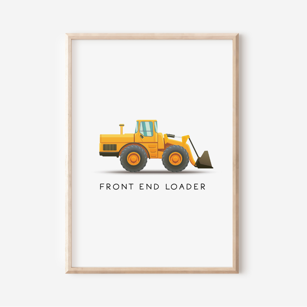 Front End Loader | Art Print