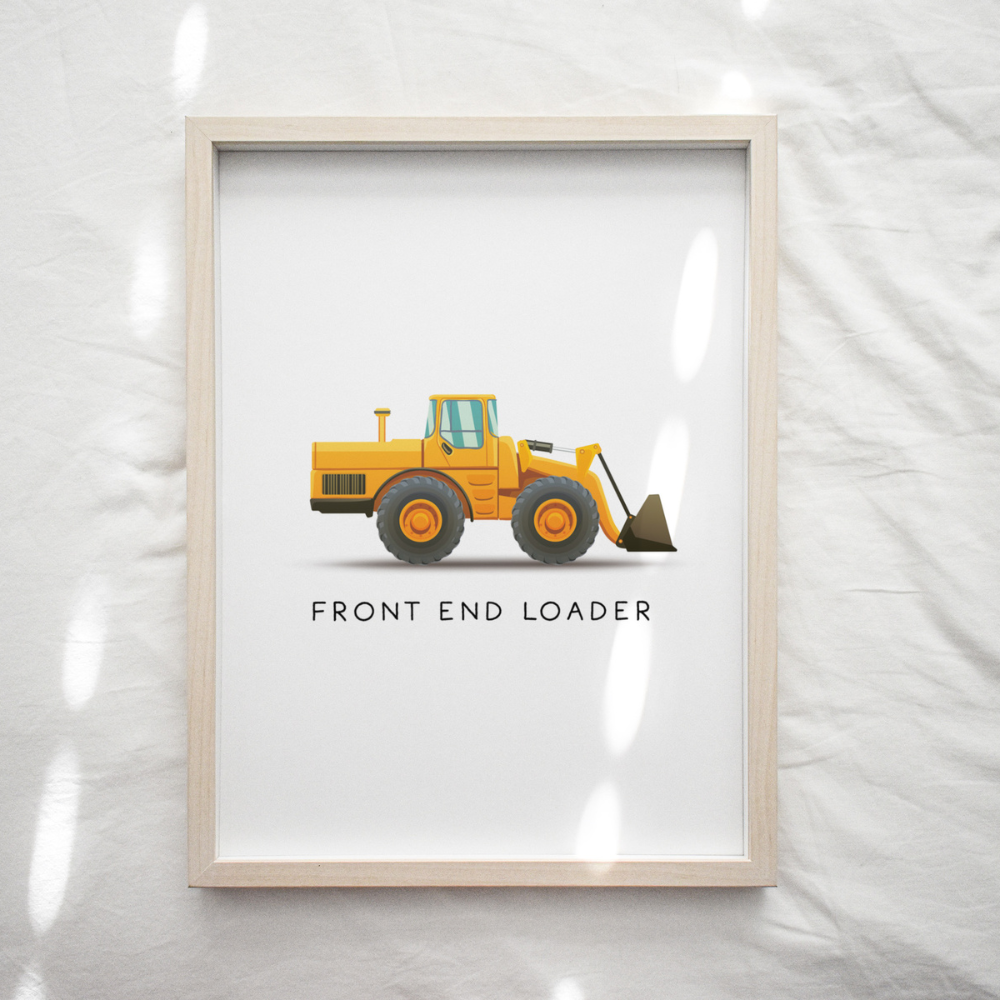 Front End Loader | Art Print