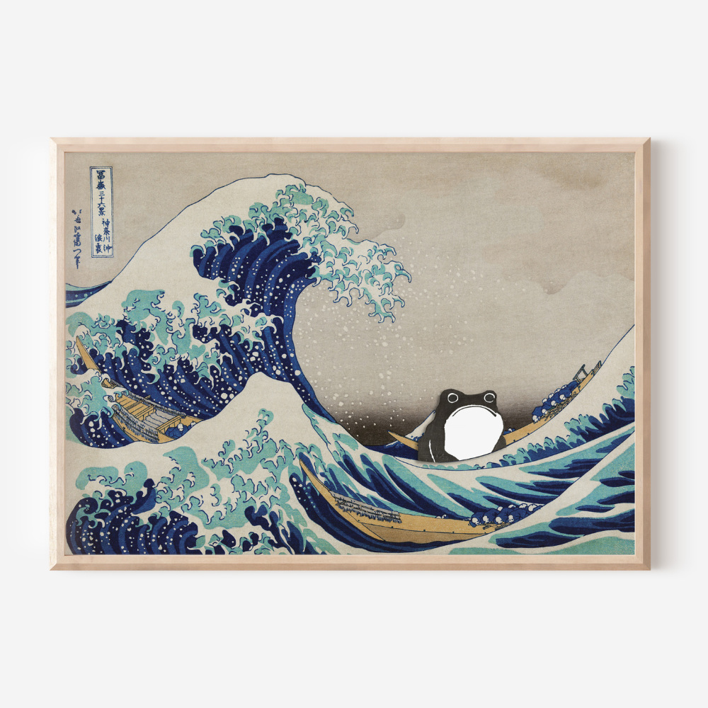 Unimpressed Frog No4 | Art Print