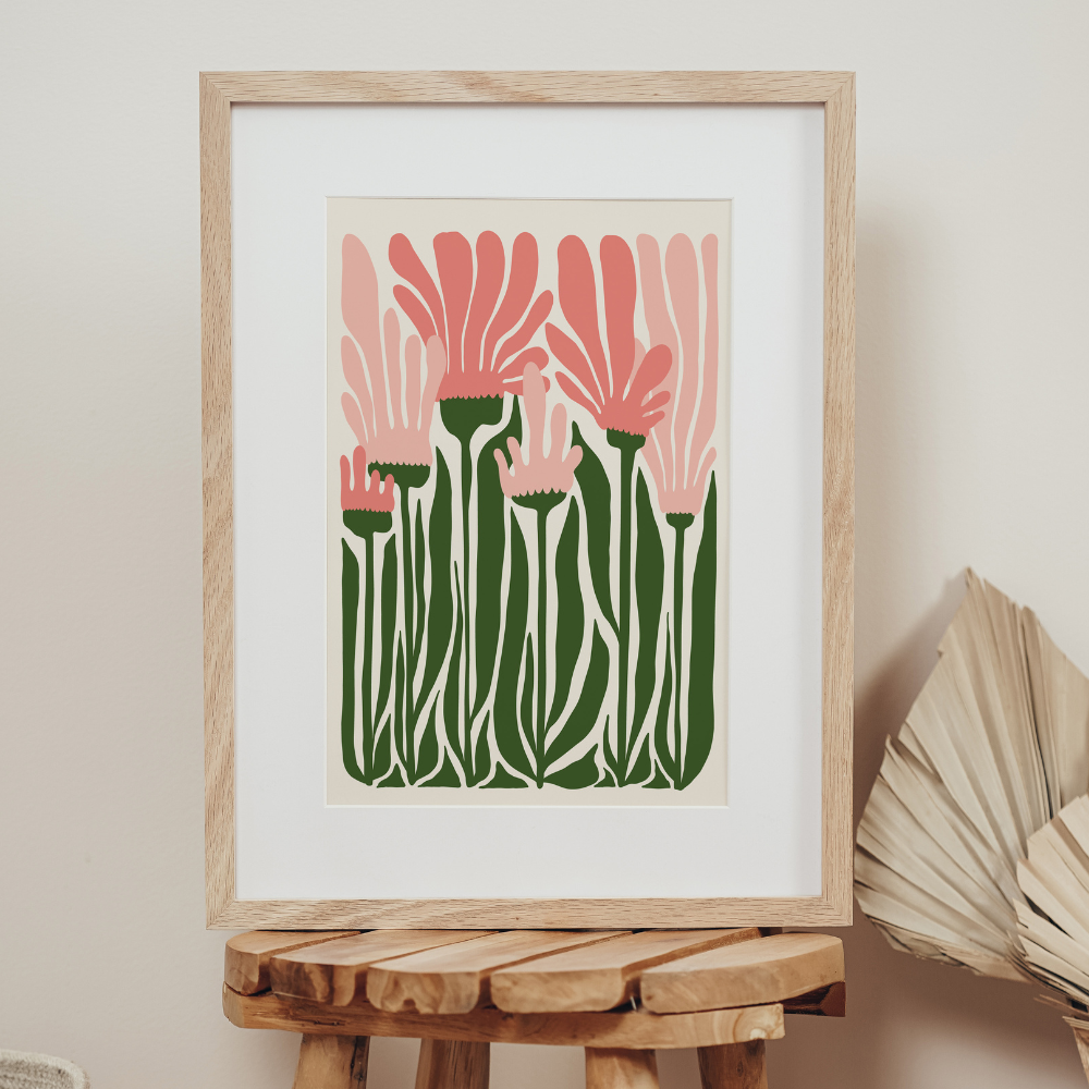 Abstract Botanical No14 | Art Print