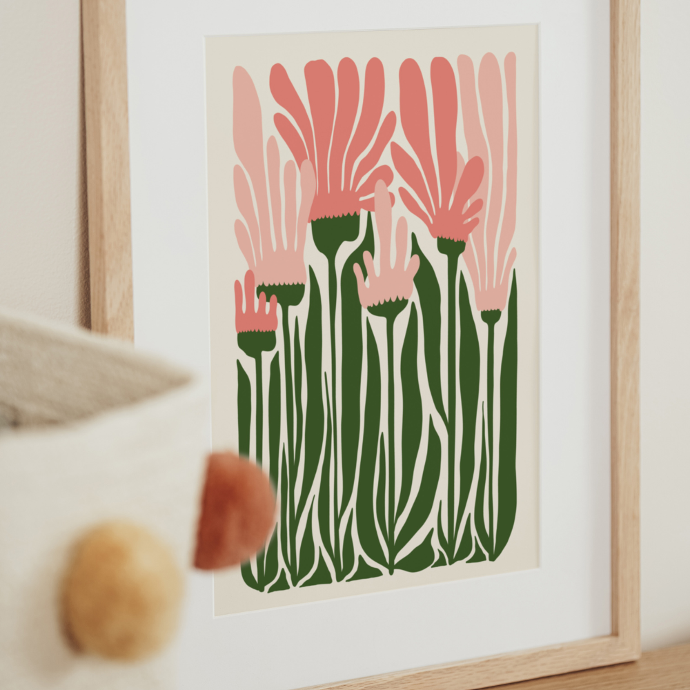 Abstract Botanical No14 | Art Print