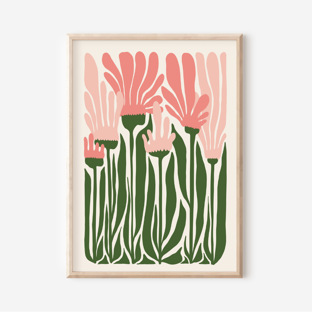 Abstract Botanical No14 | Art Print