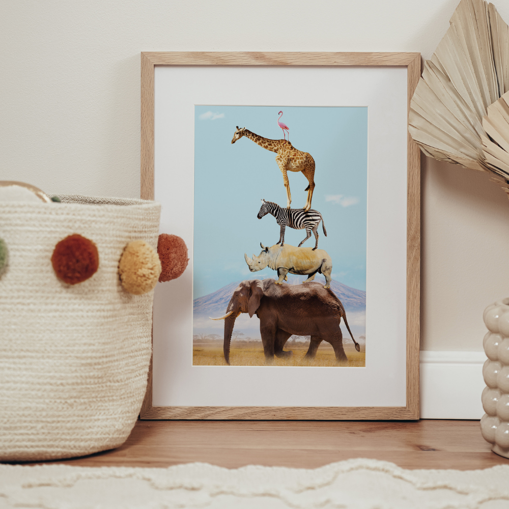 Safari Stack | Art Print