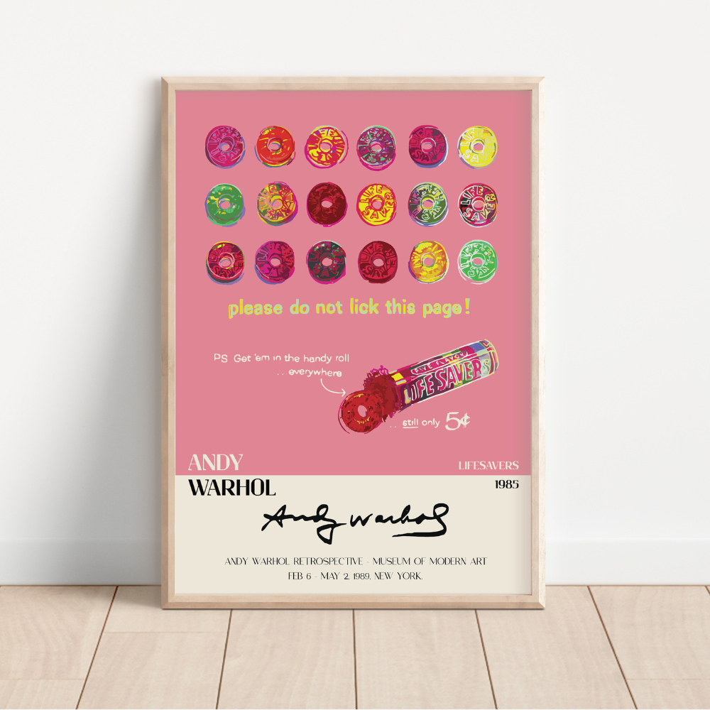 Lifesavers | Andy Warhol | Art Print