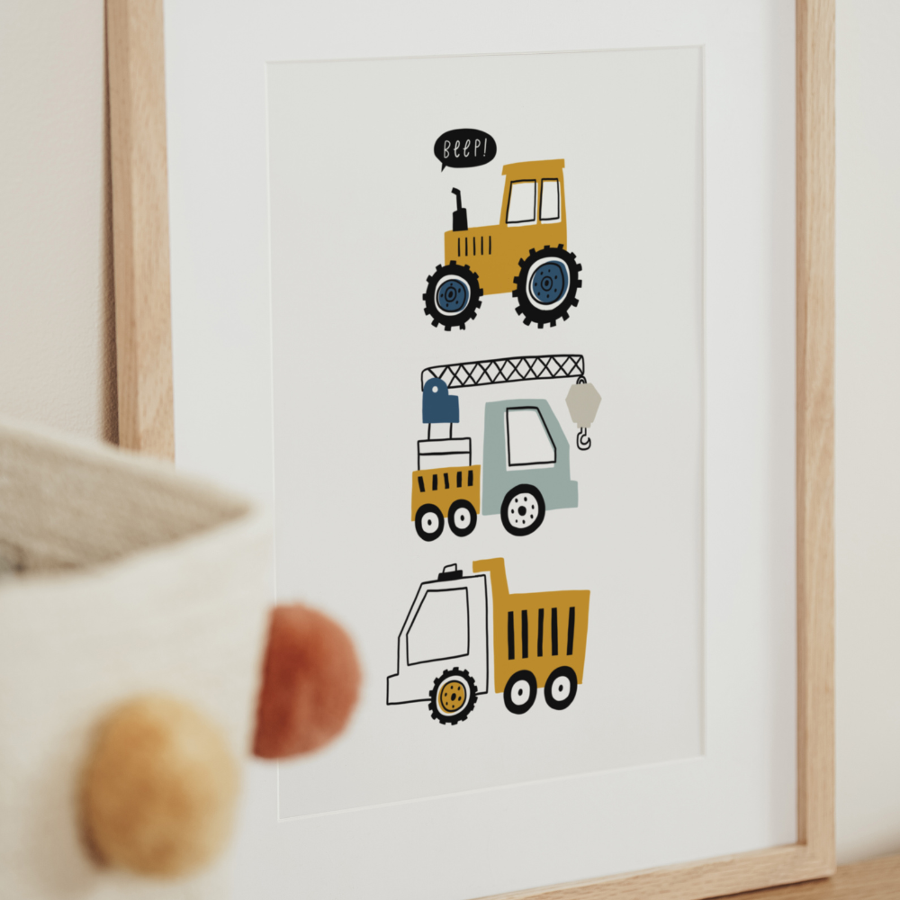 Heavy Construction | Art Print