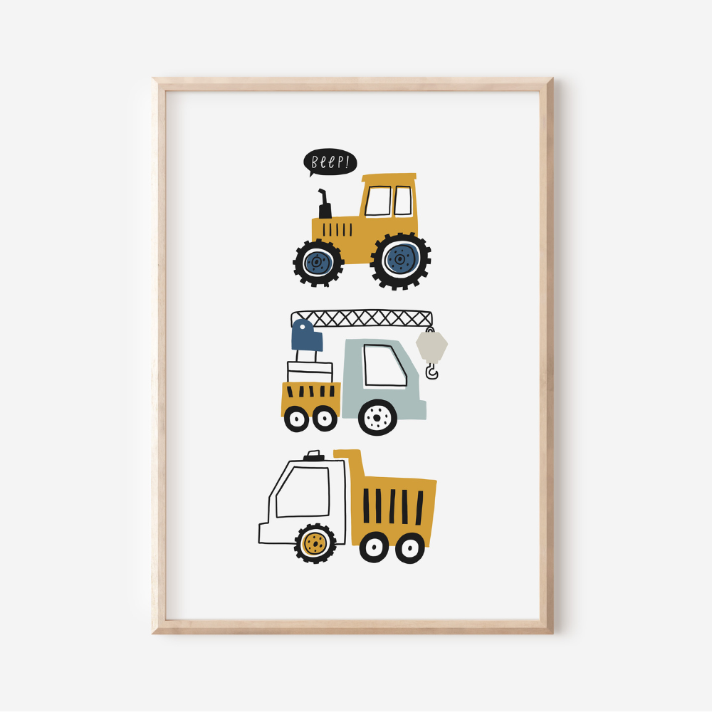 Heavy Construction | Art Print