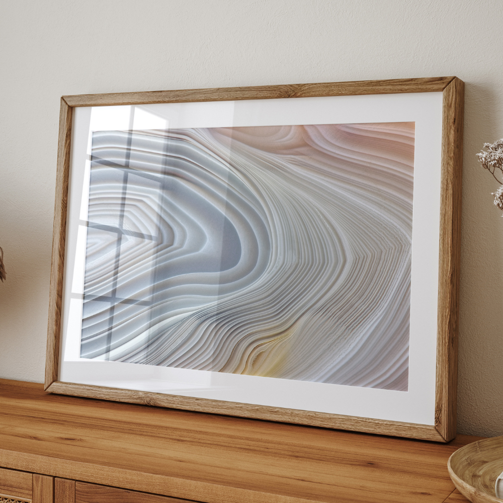 Agate Crystal | Art Print