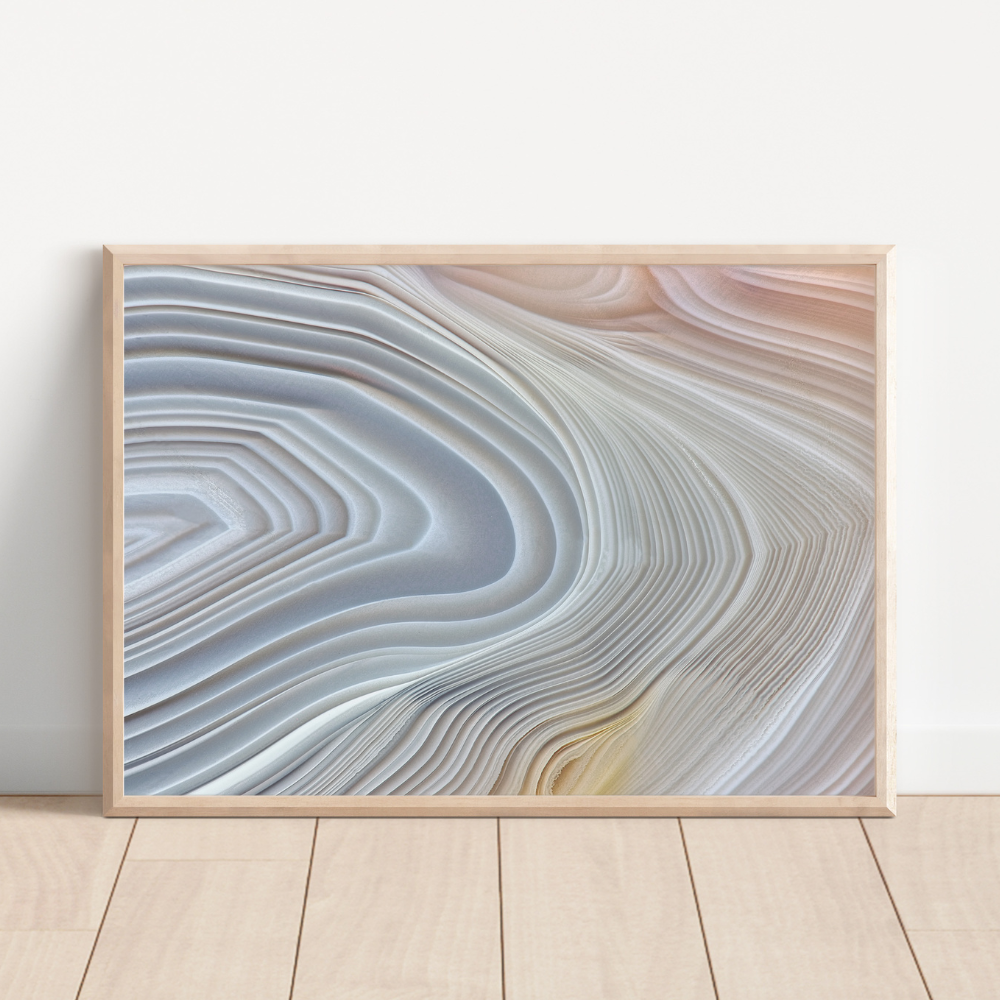 Agate Crystal | Art Print