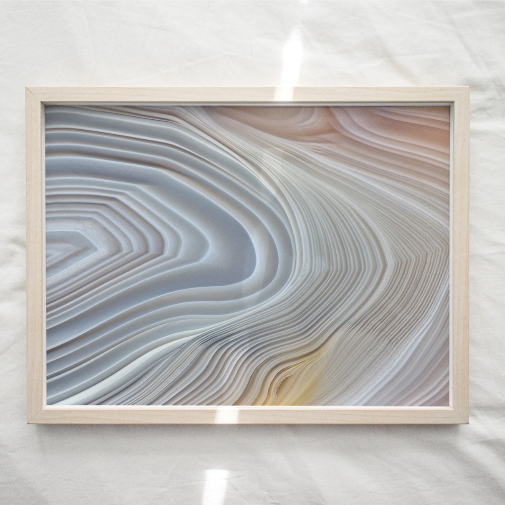 Agate Crystal | Art Print