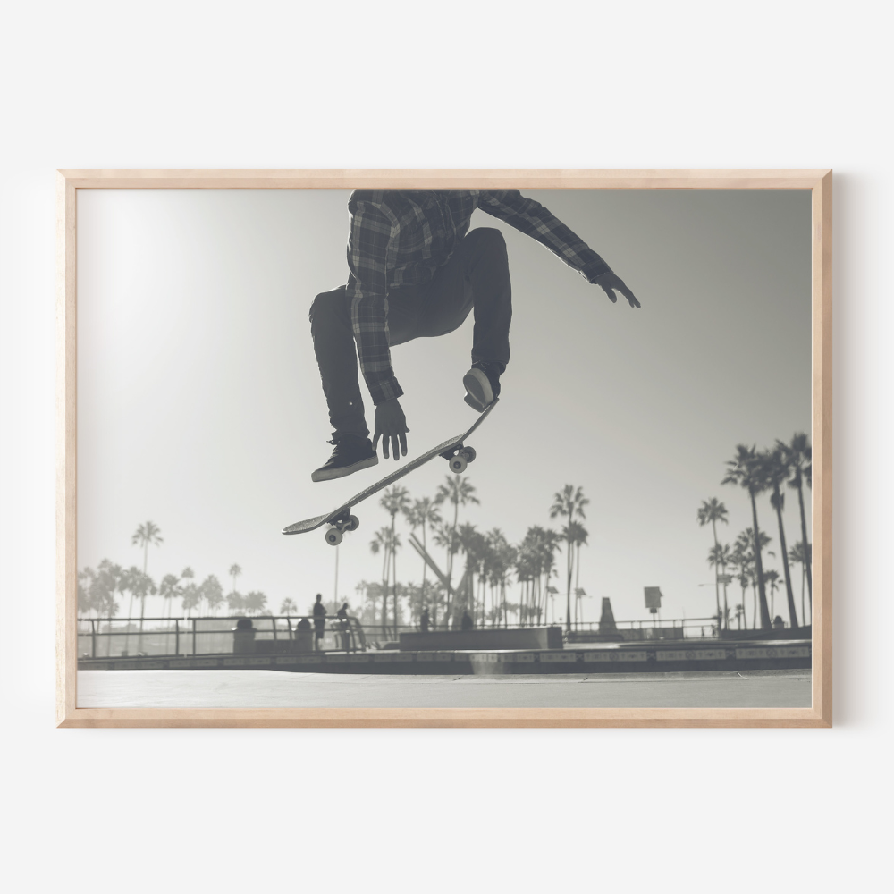 Kick Flip | Photography Art Print