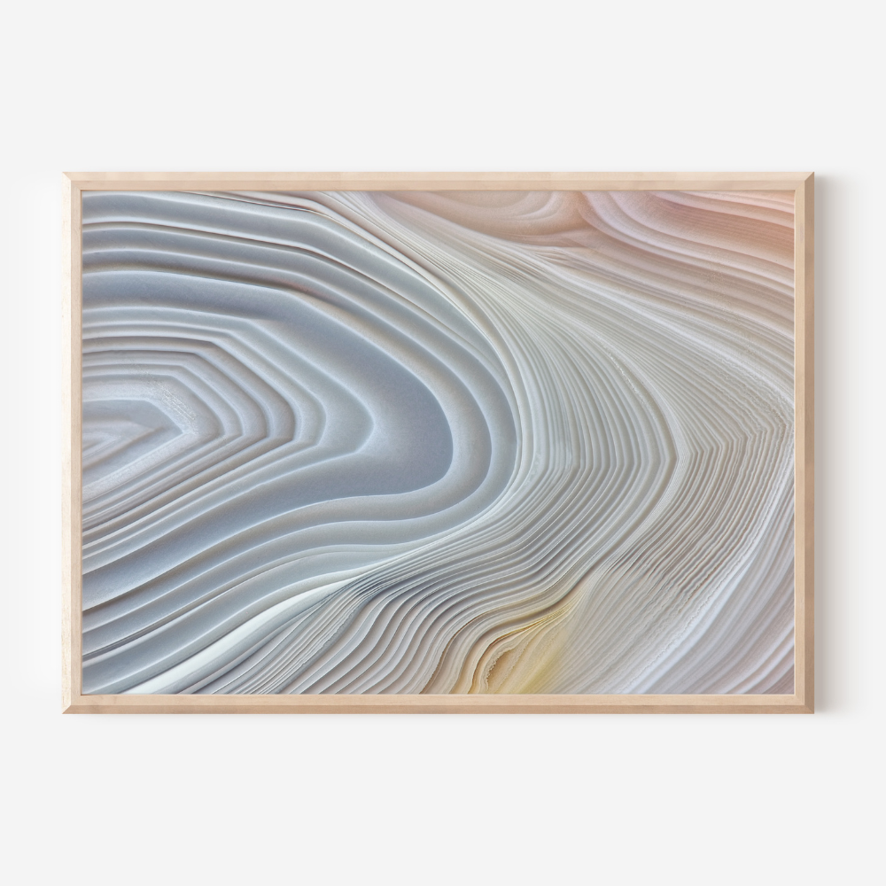 Agate Crystal | Art Print