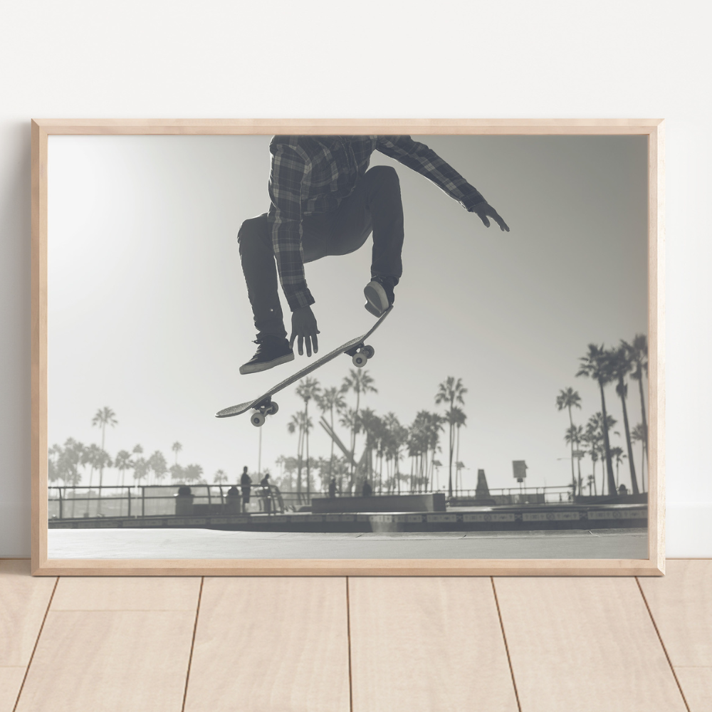 Kick Flip | Photography Art Print