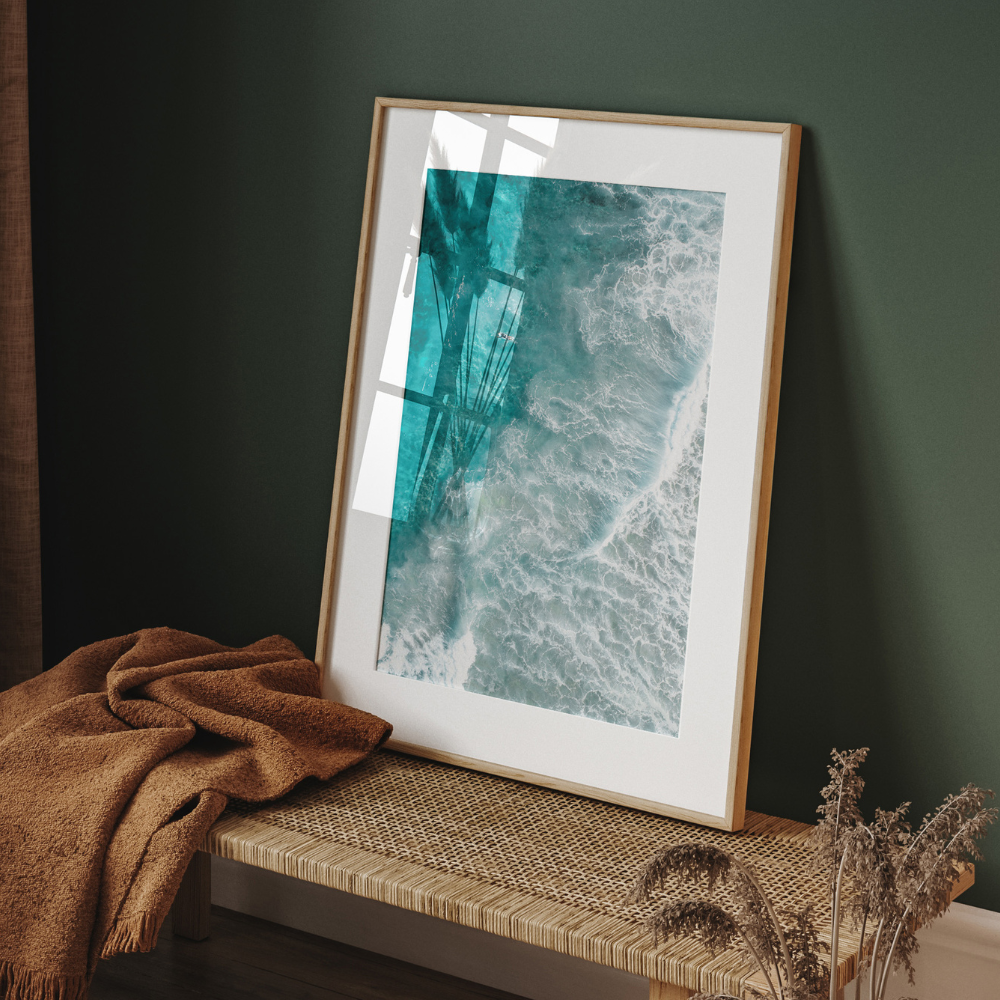 Lonely Surfer | Photography Art Print