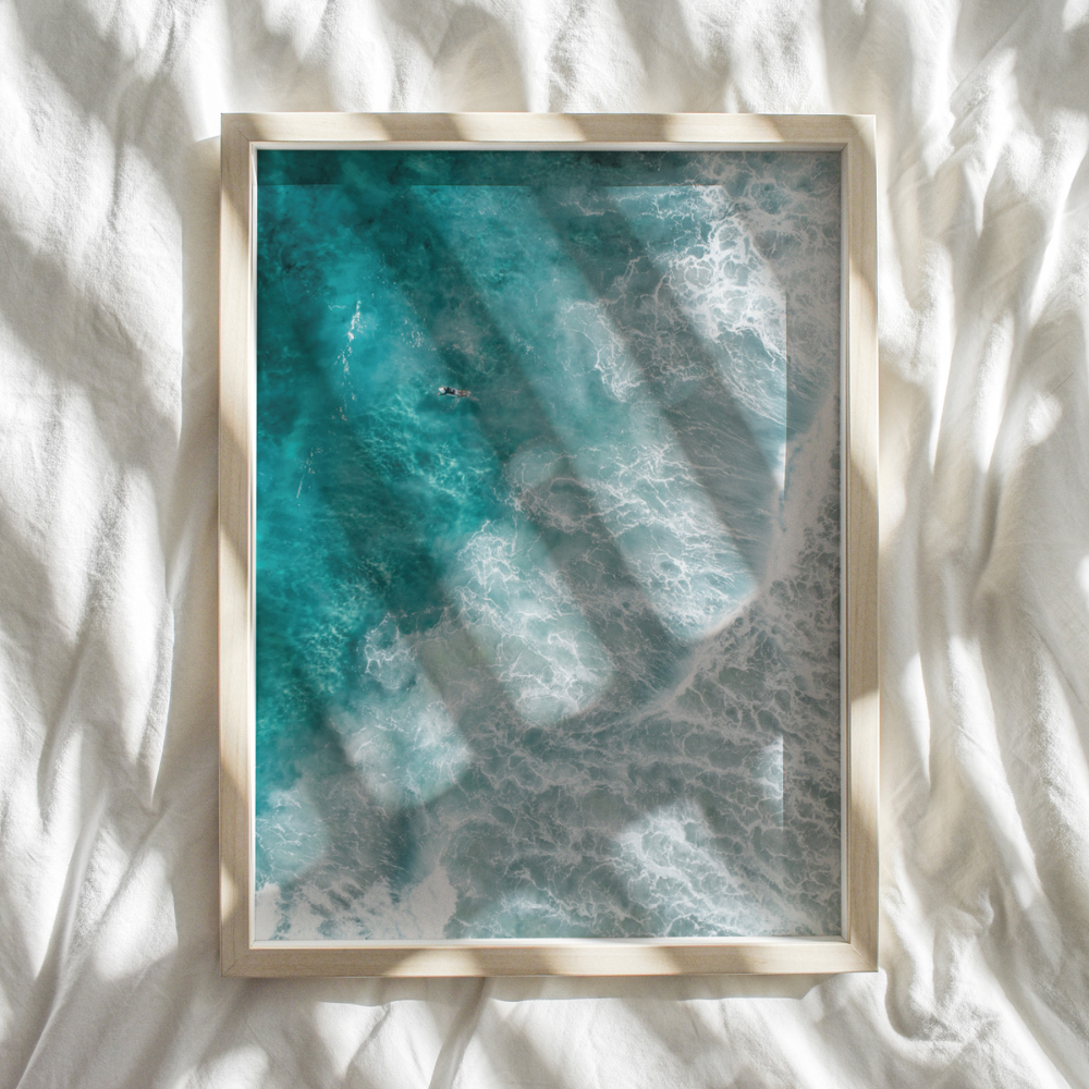 Lonely Surfer | Photography Art Print