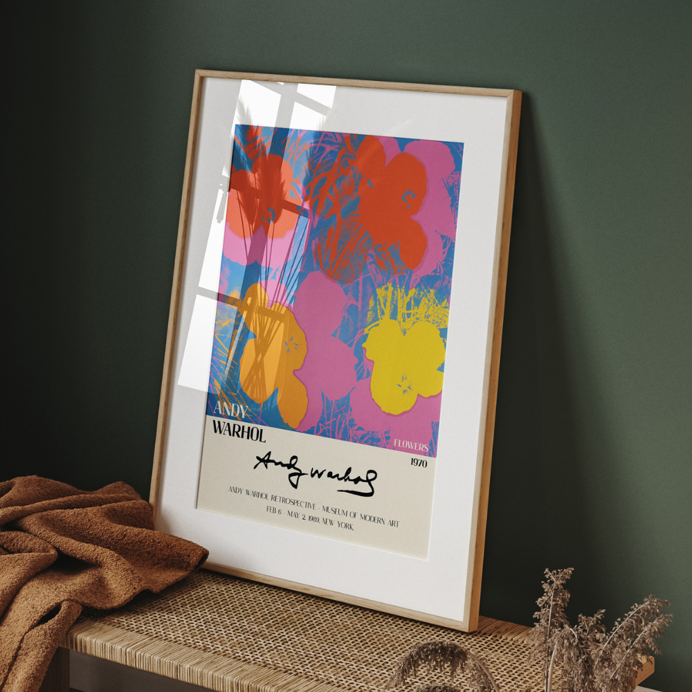 Flowers | Andy Warhol | Art Print