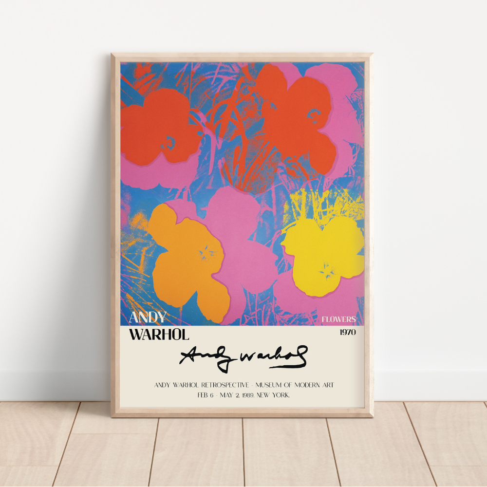 Flowers | Andy Warhol | Art Print