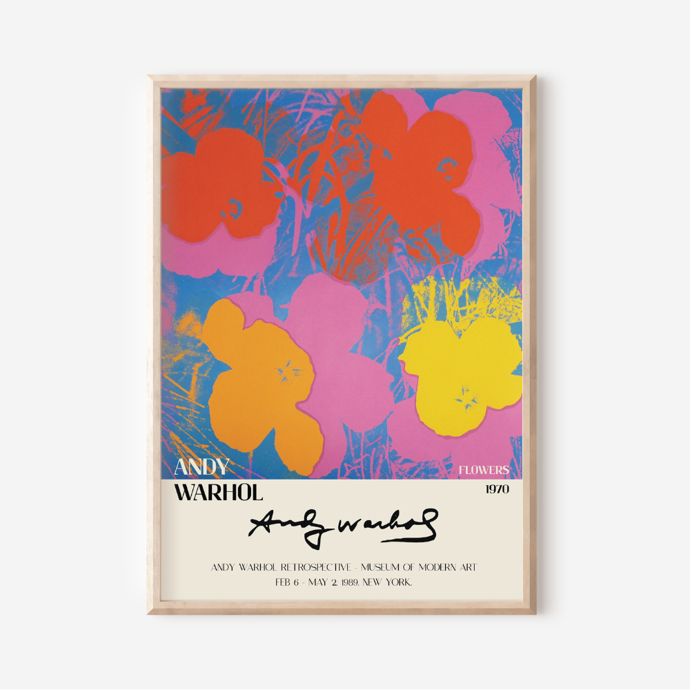 Flowers | Andy Warhol | Art Print
