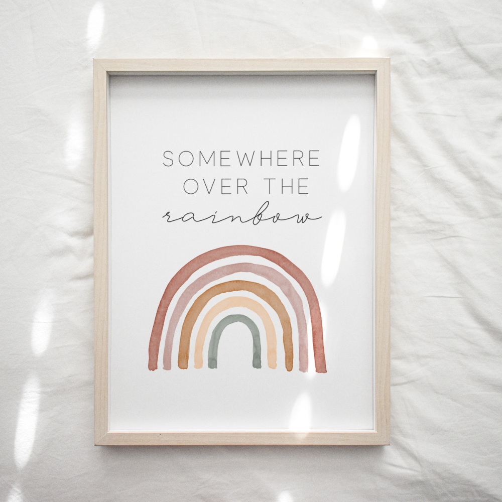 Somewhere Over The Rainbow | Art Print