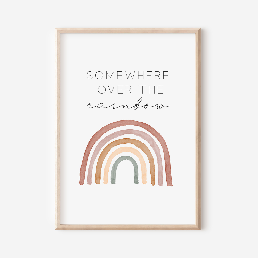 Somewhere Over The Rainbow | Art Print