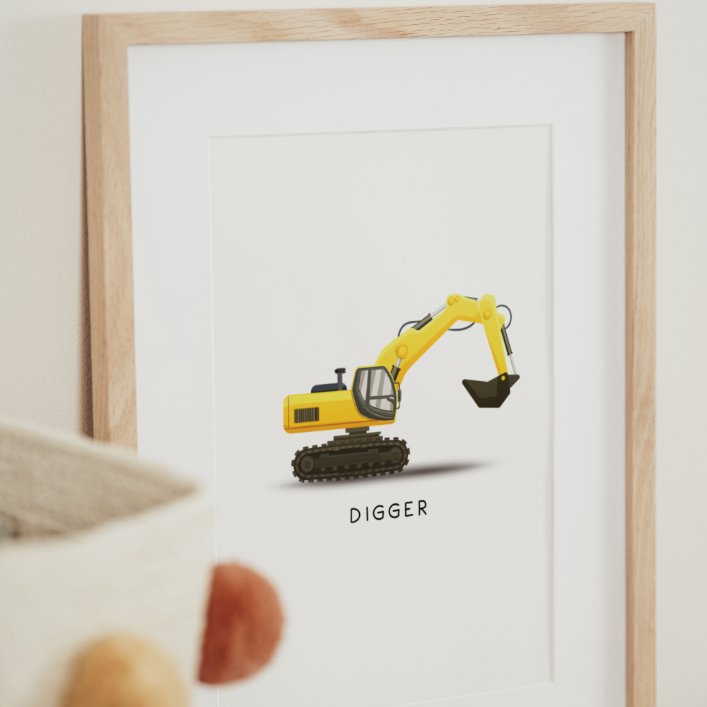 Road Digger | Art Print